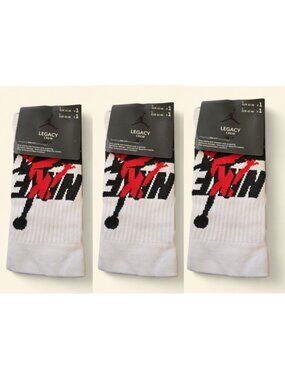 Jordan Socks Air Nike Socks 3 Pairs Jordan Essential Legacy Crew Men SIZE LARGE